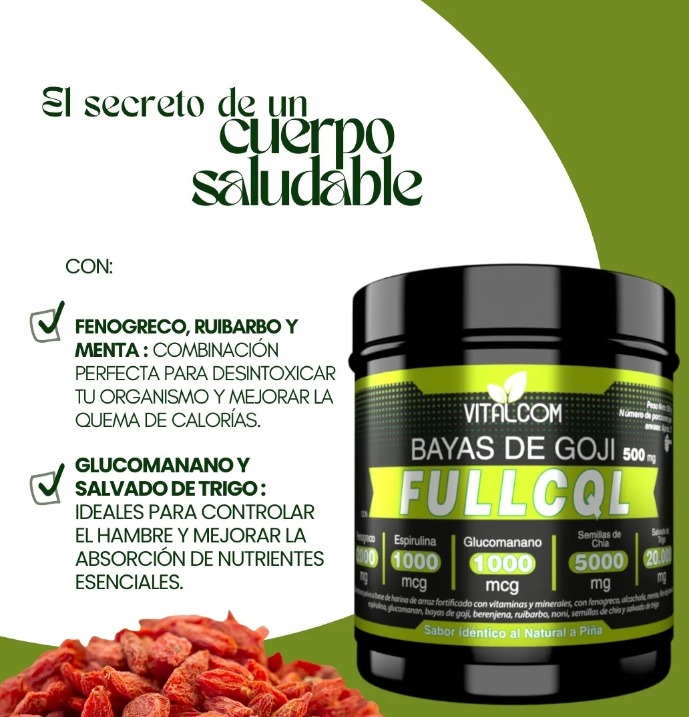 Miniatura 2 de FULL CQL BAYAS DE GOJI X 500g